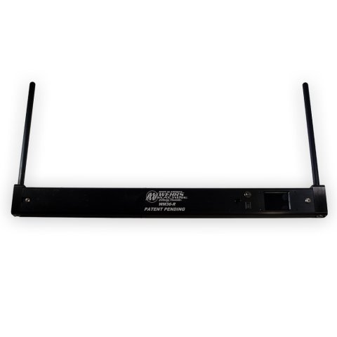 Stagger Gauge - Measures 72.5 to 106.5 in - Digital - Rectangle Tube Design - 0.5 in Thick Arms - Aluminum - Black Anodized - Each