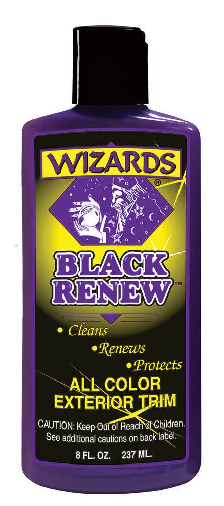 Exterior Protectant - Black Renew - Trim Cleaner - 8 oz Squeeze Bottle - Each