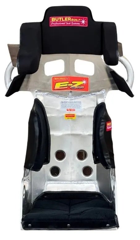Seat - E-Z 3 Sportsman Series - Full Containment - 17 in Wide - 10 Degree Layback - Standard Height - Black Velour Seat Cover Included - Aluminum - Na