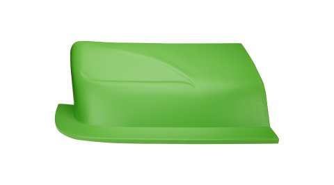 Nose - Outlaw - Passenger Side - Plastic - Xtreme Green - Universal - Asphalt Late Model - Each