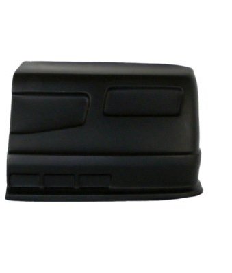 Nose - Dominator SS - Driver Side - Plastic - Black - Universal - Street Stock - Each