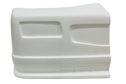 Nose - Dominator SS - Passenger Side - Plastic - White - Universal - Street Stock - Each