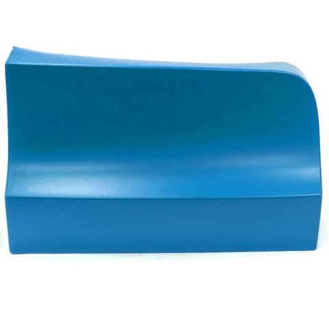 Bumper Cover - Passenger Side - Rear - Plastic - Chevron Blue - Each