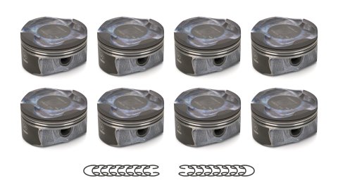 Piston - Cast - 94.0 mm Bore - 1.3 x 1.33 x 2.1 mm Ring Grooves - Toyota V8 - Set of 8