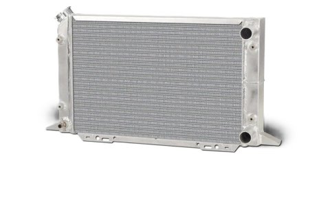 Radiator - Scirocco - 21.5 in W x 12.625 in H - Passenger Side Inlet - Passenger Side Outlet - Aluminum - Natural - Each