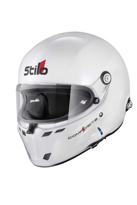 Helmet - ST6 GT - Full Face - Snell SA2025 - Head and Neck Restraint Ready - White - Large - Each