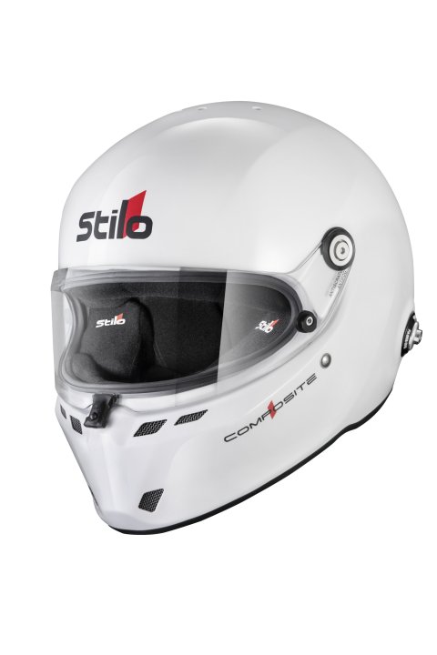Helmet - ST6 FN - Full Face - Snell SA2025 - Head and Neck Restraint Ready - White - Large - Each