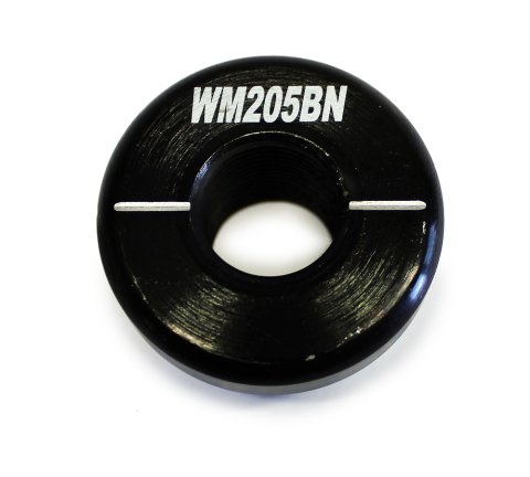 Pinion Nut - 3/4-16 in Thread - Steel - Black Oxide - Back - Wehrs Climbing Panhard Bar Mounts - Each