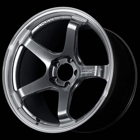 Advan GT Beyond 17X7.5 / +32 Offset / 4x100 BC / +32mm Bore / Machining and Hyper Platinum Black