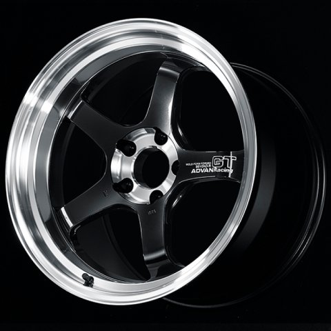 Advan GT Beyond-R 18X10.5 / +32 Off / 5x112 BC / 66.5mm Bore / Diamond Cut and Dark Platinum Black