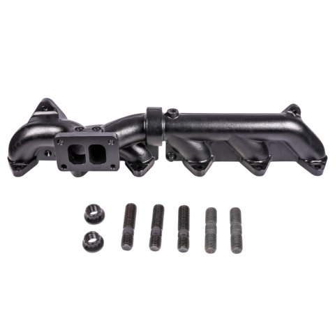 ATS Diesel 07.5-18 6.7L Cummins 2Pc Holset Pulse Flow Exhaust Manifold w/ Flange Hardware