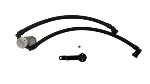 J&L 19-25 Ram 1500 3.6L Oil Separator 3.0 PCV Side -Clear Anodized
