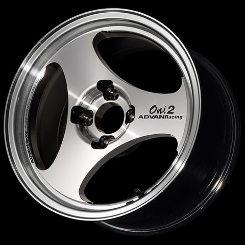 Advan ONI2 14x5.5 / +45 Offset / 4x100 / 63mm Bore / Machining and Diamond Cut