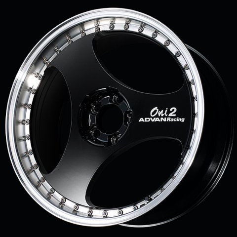 Advan ONI2 Progressive 20x11.0 / +05 Off / 5x114.3 / 73mm Bore / Machining and Racing Gloss Black