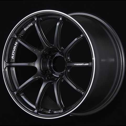Advan RSIII 19x8.0 / +47 Offset / 5x100 / 63mm Bore / Black Gunmetallic and Ring