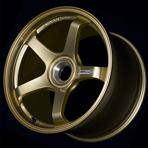 Advan GT for Porsche 19x12.0 / +47 Offset / CL-CL / Racing Brass Gold