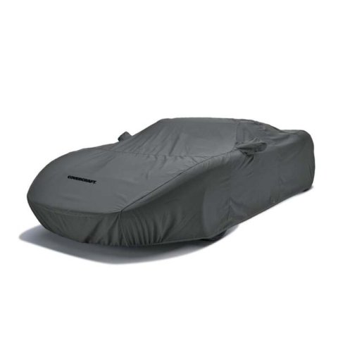 Covercraft 22-26 Cadillac CT5 V Blackwing w/ Antenna Pocket Custom Sunbrella Car Cover - Charcoal