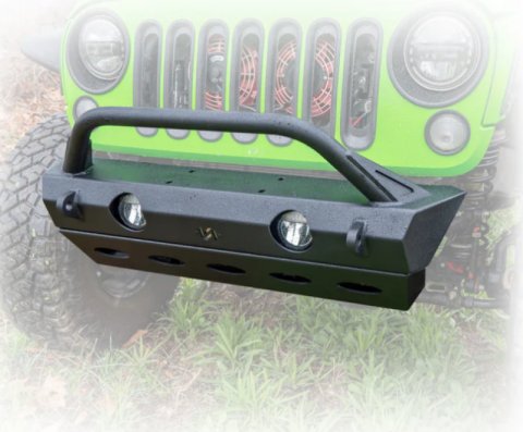 Turn Offroad 2007+ Jeep JK/JL/JT Front Bumper W/Skid Plate