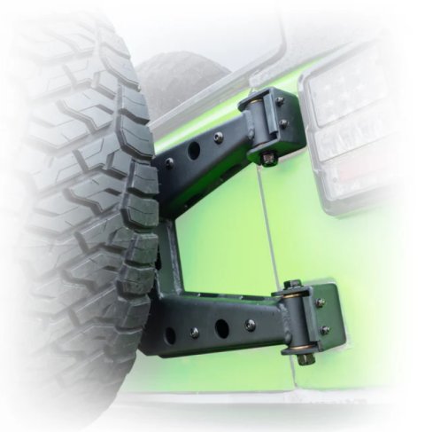 Turn Offroad 2007-2018 Jeep JK Hinge Mount Tire Carrier