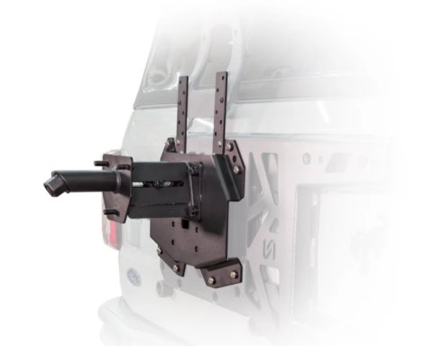 Turn Offroad 2021+ Ford Bronco Adjustable Tire Carrier w/ Camera Mount
