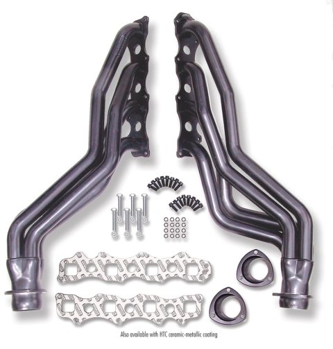 Hedman Street Headers 79590 Headers, Street, Long Tube, Steel, Temporary Paint, Dodge, 5.7L Hemi, Pair