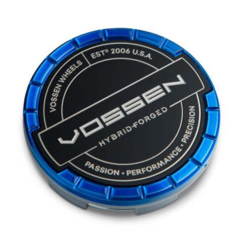 Vossen Billet Sport Cap 1.0 - Small - Hybrid Forged - Transparent Blue