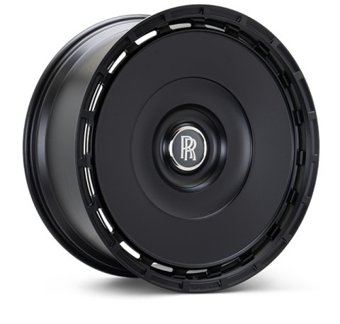 Vossen x Novitec SP3 22x9.5in - 5x112 BP - ET8 - Satin Black Rolls-Royce Ghost 2nd Gen Front Wheel