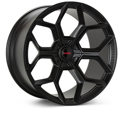 Vossen x Novitec NL5-5L 23x12in - 5x130 BP - ET15 - Satin Black Lamborghini Urus Rear Wheel