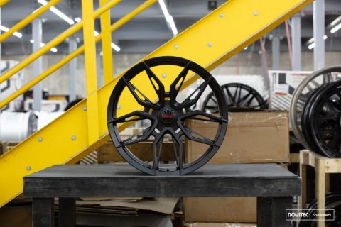 Vossen x Novitec NF11 21x9in - 5x114.3 BP - ET30 - Satin Black Ferrari GTC4Lusso Front Wheel