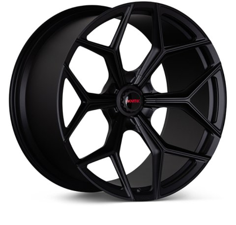 Vossen x Novitec NL4-5L 21x9.5in - 5x120 BP - ET30 - Satin Black Lamborghini Revuelto Front Wheel