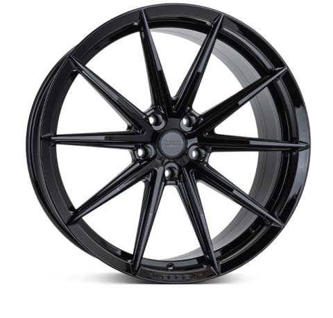 Vossen HFX-2 20x9.5 - 5x120 - ET20 - Deep - 72.56 - Gloss Black Wheel