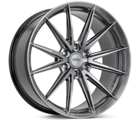 Vossen HFX-2 17x9 - 6x139.7 - ET0 - Super Deep - 106.1 - Hyper Gunmetal Wheel