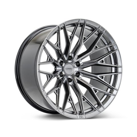 Vossen HFX-6 20x10 - 6x135 - ET-18 - Super Deep - 87.1 - Hyper Black Wheel