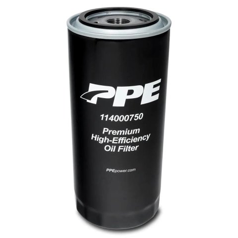 Pacific Performance Engineering Premium High-Efficiency Engine Oil Filters 114000750 Filter, Filter, Canister Style, 5 microns, Chevrolet, GMC, 6.6L D