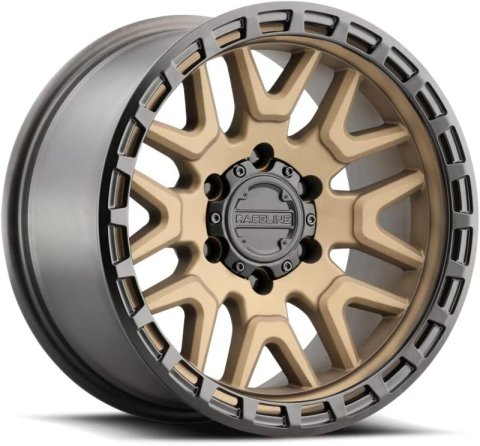 Raceline 953BZ Krank 20x9in / 6X139.7 BP / 0mm Offset / 106.1mm Bore - Bronze