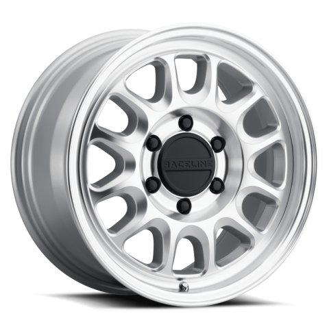 Raceline 958MC Rogue 17x9in / 5X127 BP / -12mm Offset / 78.1mm Bore - Machined CC