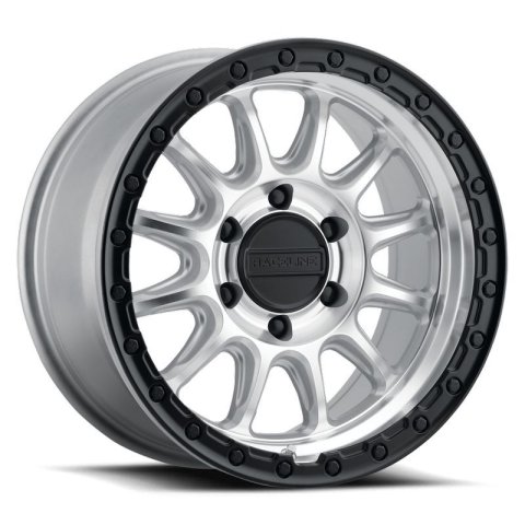 Raceline 960MB Alpha 17x8.5in / 5X150 BP / 35mm Offset / 110.5mm Bore - Machined w/Black Ring