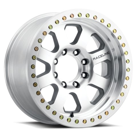 Raceline RT260M Avenger Machined 17x9in / BLANK BP / -12mm Offset / 83.82mm Bore - Machined