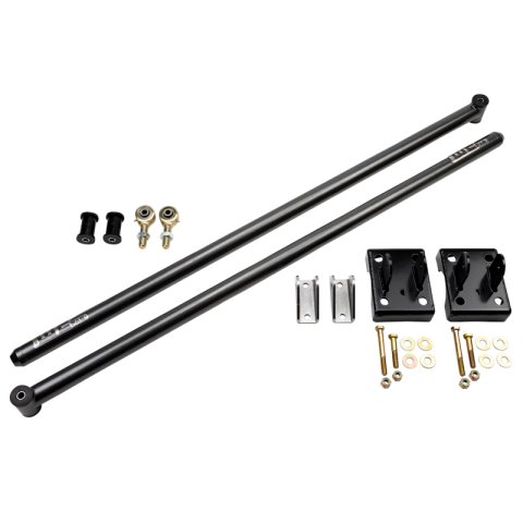 Wehrli 11-19 Chevy & GMC Duramax RCLB/CCSB/ECSB 60in. Traction Bar Kit - Bengal Silver