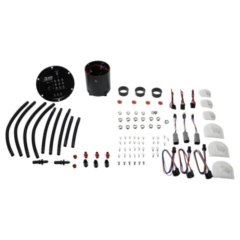 DeatschWerks 09-24 Nissan GT-R R35 X3 Triple Pump Module - No Pumps