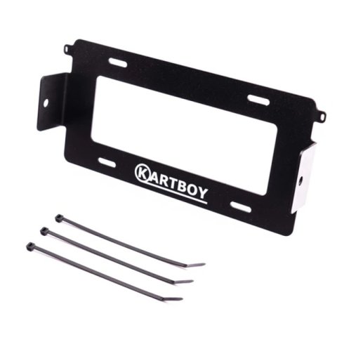 Kartboy Subaru License Plate Light Mount - Black