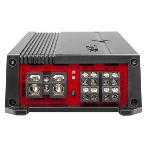 DS18 4-Channel Amplifier 2x 430/4ohm Bridge 4 x 230/2ohm 4 x 150/4ohm Watts RMS