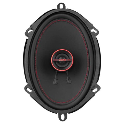 DS18 5x7in 50 Watts RMS 4 ohm 2-Way Coaxial Speaker System Universal Fit