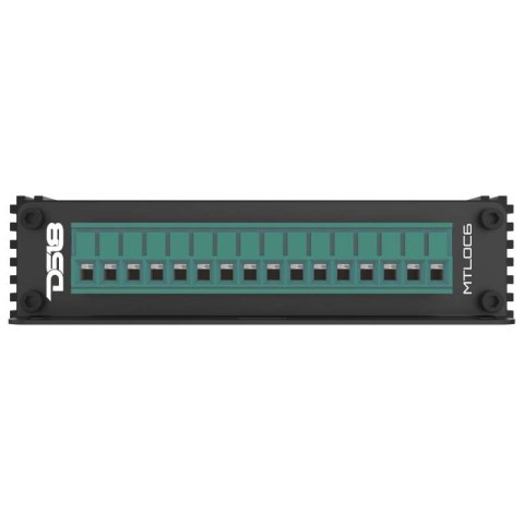 DS18 6-Chnl Speaker Emulator Remote Out Level Matching Controls LED Clip Indicator Hi/Low Converters