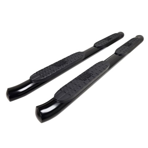Westin 25-26 Toyota 4Runner PRO TRAXX 4 Oval Nerf Step Bars - Semi-Gloss Black
