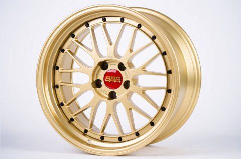 BBS LM 19x10 5x114.3 ET22 F1 Championship Edition Gold Wheel