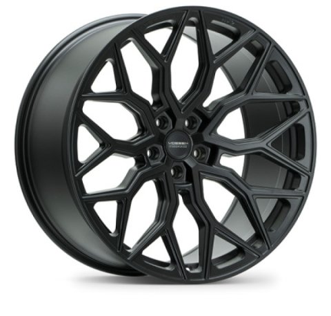 Vossen HF2 - 21x9 - ET30 - 5x114.3 - 70.6 - FLAT - SB - Satin Black Wheel