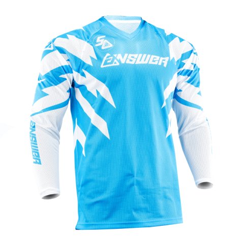 Answer 26 LE Syncron Rizz Vented Jersey Cyan/White/Black - Small