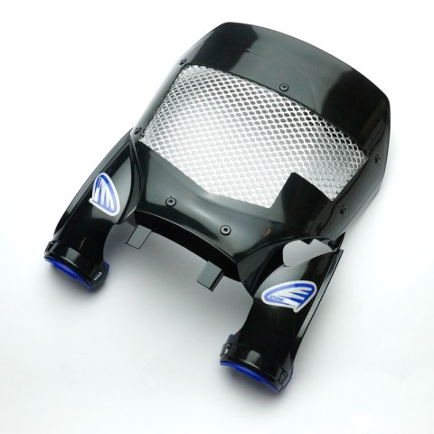 Cycra 24-25 Yamaha YZ250F/FX/ 23-25 YZ450F/FX Vented Stadium Plate - Black