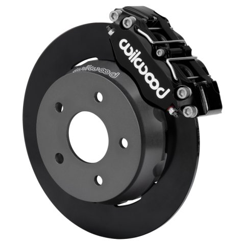 Wilwood 22-24 Polaris RZR Turbo/ Pro R 5-Lug Front Big Brake Kit - Black Powder Coat